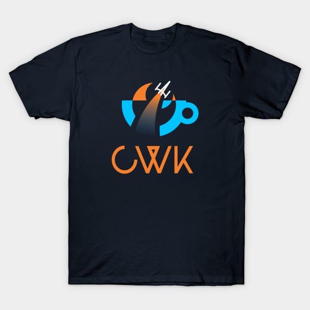 CWK Logo-Tees, Mugs, Stickers, & More T-Shirt by Coffee with Kenobi